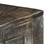 Escritorio de madera maciza de mango negro 110x50x75 cm de vidaXL, Escritorios - Ref: Foro24-247913, Precio: 225,04 €, Descue...