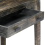 Escritorio de madera maciza de mango negro 110x50x75 cm de vidaXL, Escritorios - Ref: Foro24-247913, Precio: 225,04 €, Descue...