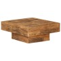 Solid recycled wood coffee table 70x70x30 cm by vidaXL, Coffee table - Ref: Foro24-246420, Price: 189,04 €, Discount: %