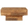 Mesa de centro de madera maciza reciclada 70x70x30 cm de vidaXL, Mesas de centro - Ref: Foro24-246420, Precio: 189,04 €, Desc...