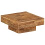 Mesa de centro de madera maciza reciclada 70x70x30 cm de vidaXL, Mesas de centro - Ref: Foro24-246420, Precio: 189,04 €, Desc...