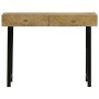 Solid mango wood console table 102x30x79 cm by vidaXL, Sideboards - Ref: Foro24-246977, Price: 200,24 €, Discount: %