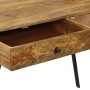 Schreibtisch mit Schubladen aus massivem Mangoholz 110x50x76 cm von vidaXL, Schreibtische - Ref: Foro24-246718, Preis: 213,06...