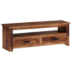 Mueble de TV madera maciza de Sheesham 118x30x40 cm de vidaXL, Muebles TV - Ref: Foro24-247715, Precio: 228,01 €, Descuento: %