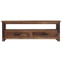 Solid Sheesham wood TV cabinet 118x30x40 cm by vidaXL, TV Furniture - Ref: Foro24-247715, Price: 228,01 €, Discount: %