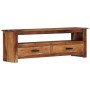 Solid Sheesham wood TV cabinet 118x30x40 cm by vidaXL, TV Furniture - Ref: Foro24-247715, Price: 228,01 €, Discount: %