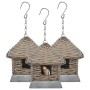 Birdhouses 3 units wicker by vidaXL, Birdhouses - Ref: Foro24-246835, Price: 34,29 €, Discount: %