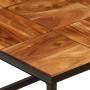 Solid acacia wood and steel coffee table 110x60x40 cm by vidaXL, Coffee table - Ref: Foro24-246678, Price: 129,99 €, Discount: %