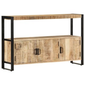 Aparador madera maciza de mango 120x30x75 cm de vidaXL, Aparadores - Ref: Foro24-247923, Precio: 312,99 €, Descuento: %