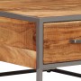 Mesa de centro de madera maciza de acacia 75x75x35 cm de vidaXL, Mesas de centro - Ref: Foro24-247585, Precio: 185,99 €, Desc...