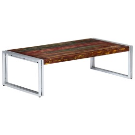 Mesa de centro de madera maciza reciclada 120x60x35 cm de vidaXL, Mesas de centro - Ref: Foro24-247822, Precio: 79,99 €, Desc...