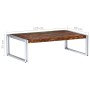 Solid recycled wood coffee table 120x60x35 cm by vidaXL, Coffee table - Ref: Foro24-247822, Price: 79,62 €, Discount: %