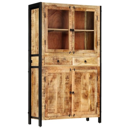 Aparador de madera maciza de mango 100x40x175 cm de vidaXL, Aparadores - Ref: Foro24-247446, Precio: 746,90 €, Descuento: %