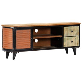 Recycled solid wood TV cabinet 120x30x45 cm by vidaXL, TV Furniture - Ref: Foro24-247921, Price: 195,99 €, Discount: %