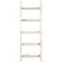 White ladder shelf 75x37x205 cm solid mango wood by vidaXL, Bookcases and shelves - Ref: Foro24-247872, Price: 182,99 €, Disc...