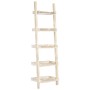 White ladder shelf 75x37x205 cm solid mango wood by vidaXL, Bookcases and shelves - Ref: Foro24-247872, Price: 182,99 €, Disc...