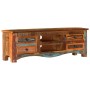 Recycled solid wood TV cabinet 120x30x40 cm by vidaXL, TV Furniture - Ref: Foro24-247516, Price: 275,34 €, Discount: %