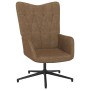 Silla de relajación con reposapiés tela gris taupe de vidaXL, Sillones - Ref: Foro24-327587, Precio: 112,99 €, Descuento: %