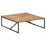 Mesa de centro madera maciza de acacia 110x110x36 cm de vidaXL, Mesas de centro - Ref: Foro24-247699, Precio: 224,67 €, Descu...