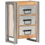 Kommode aus recyceltem Massivholz, 40 x 30 x 60 cm von vidaXL, Schubladen - Ref: Foro24-247820, Preis: 173,89 €, Rabatt: %