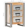 Kommode aus recyceltem Massivholz, 40 x 30 x 60 cm von vidaXL, Schubladen - Ref: Foro24-247820, Preis: 173,89 €, Rabatt: %