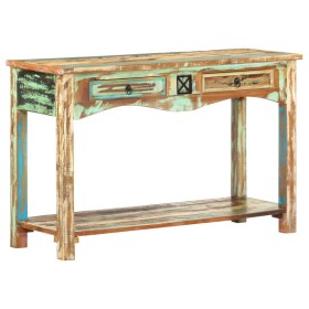 Console table solid recycled wood 120x40x75 cm by vidaXL, Side tables - Ref: Foro24-247925, Price: 179,54 €, Discount: %