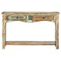 Console table solid recycled wood 120x40x75 cm by vidaXL, Side tables - Ref: Foro24-247925, Price: 179,99 €, Discount: %