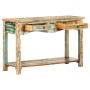 Console table solid recycled wood 120x40x75 cm by vidaXL, Side tables - Ref: Foro24-247925, Price: 179,99 €, Discount: %