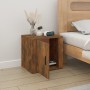 Smoked oak nightstand 50x39x47 cm by vidaXL, Lockers and storage cabinets - Ref: Foro24-816698, Price: 44,56 €, Discount: %