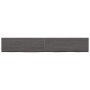 Dark brown treated oak wood wall shelf 180x40x(2-4)cm by vidaXL, Shelves and shelves - Ref: Foro24-363838, Price: 72,99 €, Di...