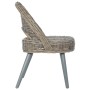 Butaca de ratán kubu gris de vidaXL, Sillones - Ref: Foro24-285230, Precio: 201,55 €, Descuento: %