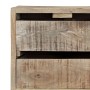 Solid mango wood sideboard 140x30x60 cm by vidaXL, Sideboards - Ref: Foro24-247914, Price: 265,57 €, Discount: %