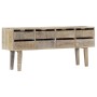 Solid mango wood sideboard 140x30x60 cm by vidaXL, Sideboards - Ref: Foro24-247914, Price: 265,57 €, Discount: %