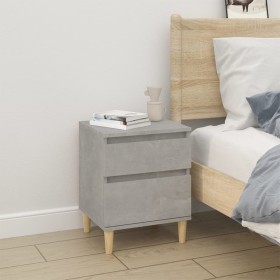 Concrete gray bedside table 40x35x50 cm by vidaXL, Lockers and storage cabinets - Ref: Foro24-821834, Price: 47,99 €, Discoun...