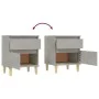 Betongrauer Nachttisch 40x35x50 cm von vidaXL, Schließfächer und Lagerschränke - Ref: Foro24-821834, Preis: 49,09 €, Rabatt: %