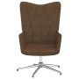 Silla de relajación de tela marrón de vidaXL, Sillones - Ref: Foro24-327592, Precio: 71,99 €, Descuento: %