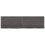 Wall shelf made of dark brown treated oak wood 140x40x(2-4)cm by vidaXL, Shelves and shelves - Ref: Foro24-363822, Price: 58,...