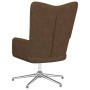 Silla de relajación de tela marrón de vidaXL, Sillones - Ref: Foro24-327592, Precio: 71,99 €, Descuento: %