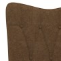 Silla de relajación de tela marrón de vidaXL, Sillones - Ref: Foro24-327592, Precio: 71,99 €, Descuento: %