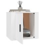 Two white bedside tables 50x39x47 cm by vidaXL, Lockers and storage cabinets - Ref: Foro24-816689, Price: 43,75 €, Discount: %