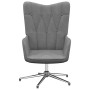 Silla de relajación de tela gris oscuro de vidaXL, Sillones - Ref: Foro24-327590, Precio: 95,82 €, Descuento: %