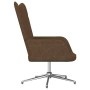 Sillón de relax con reposapiés tela marrón de vidaXL, Sillones - Ref: Foro24-327603, Precio: 91,99 €, Descuento: %