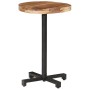 Mesa de bistró redonda madera maciza de mango Ø50x75 cm de vidaXL, Mesas de cocina y de comedor - Ref: Foro24-320275, Precio:...