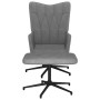 Dunkelgrauer Stoff-Entspannungssessel mit Fußstütze von vidaXL, Sessel - Ref: Foro24-327579, Preis: 88,41 €, Rabatt: %