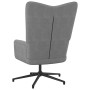 Dunkelgrauer Stoff-Entspannungssessel mit Fußstütze von vidaXL, Sessel - Ref: Foro24-327579, Preis: 88,41 €, Rabatt: %