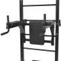 Multi-purpose black wall-mounted weight machine by vidaXL, bodybuilding equipment - Ref: Foro24-91367, Price: 337,32 €, Disco...