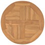 Solid teak wood bistro table Ø60x75.5 cm by vidaXL, Kitchen and dining tables - Ref: Foro24-315463, Price: 138,61 €, Discount: %