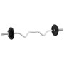 30 kg cast iron barbell and dumbbell set by vidaXL, free weight - Ref: Foro24-93633, Price: 92,90 €, Discount: %