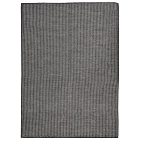 Alfombra de exterior de tejido plano gris 200x280 cm de vidaXL, Alfombras - Ref: Foro24-340777, Precio: 88,50 €, Descuento: %