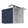 Garden shed anthracite galvanized steel 270x130x208.5cm by vidaXL, Sheds - Ref: Foro24-316244, Price: 316,58 €, Discount: %